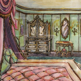 Интерьер в стиле рококо