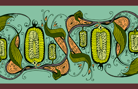 Орнамент киви