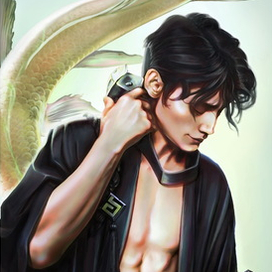 Young Genji Shimada from Overwatch