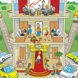 Иллюстрация для календаря ЛК «Неолизинг»