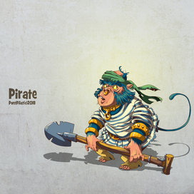 Пират обезьян