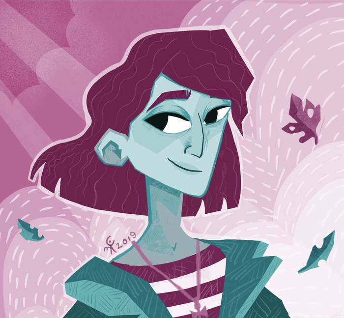 Девушка осень