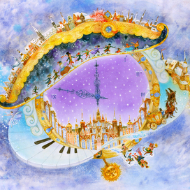 Волшебные часы. "Щелкунчик" 2 часть.