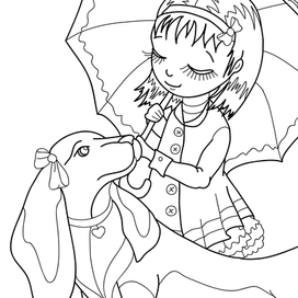 Детская раскраска