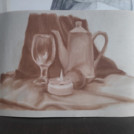 Натюрморт. Сепия