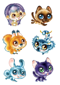 зверики для ТЦ "Дом книги"