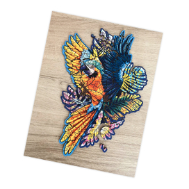 Пазл попугай