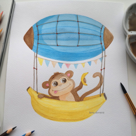 Озорная обезьянка