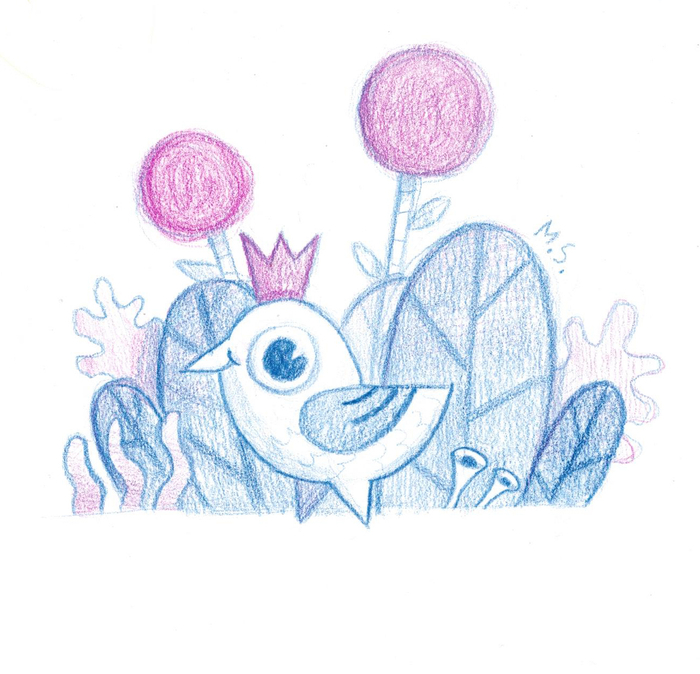 сказочный птенчик