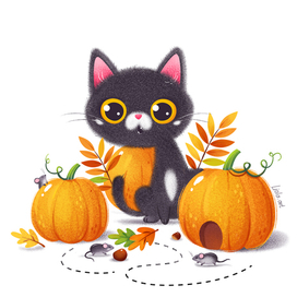 Мыши в тыкве завелись