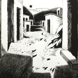 Иллюстрации к повести "Педро Парамо"