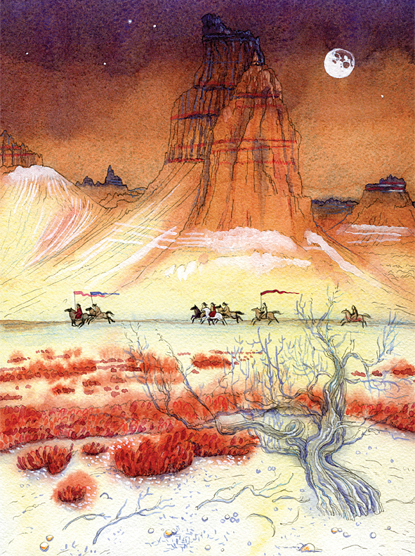 Amany Jan Радужные рыбки