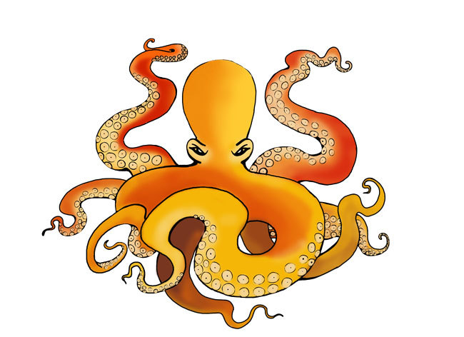 Осьминожка