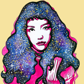 декоративный портрет