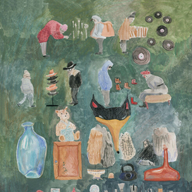 блошиный рынок