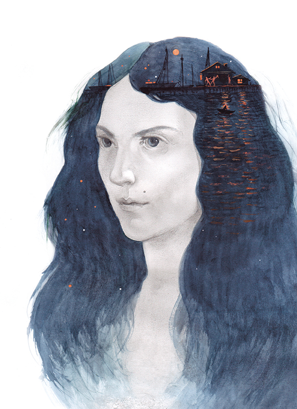 Ночь в порту