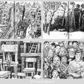 страницы скетчбука 16