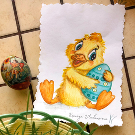 Пасхальный утёнок 