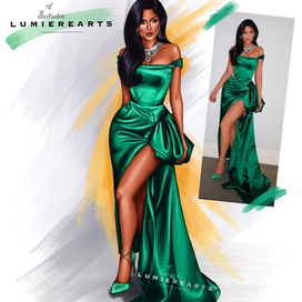 Kylie - Fashion иллюстрация