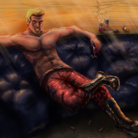 вечер в комнате