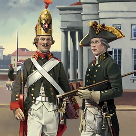 Russian Life Guards in the reign of Paul I.