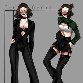 Пример модельки персонажа