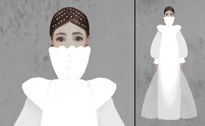 для образа русской царевны