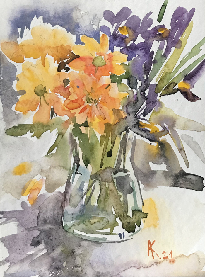 Этюд на первый день весны