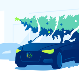 Векторные иллюстрации СберАвто