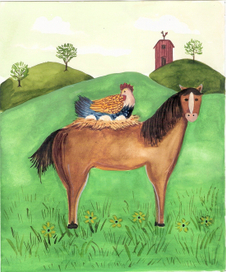 иллюстирация в прованском стиле