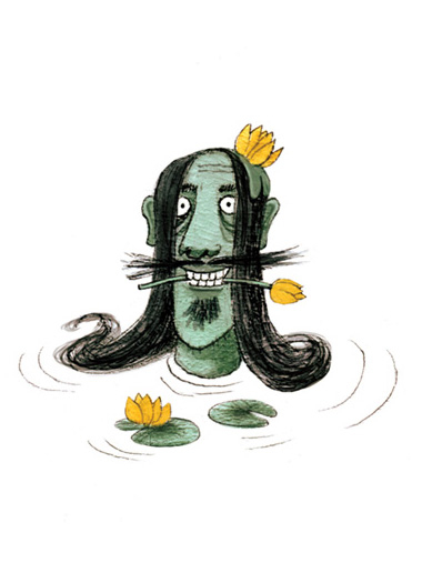 Иллюстрация к сказке Андрея Семина "Джоконда"