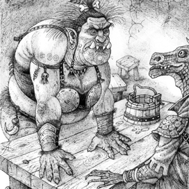 Илл-я к рассказу фэнтези.