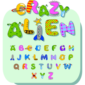 Инопланетный шрифт