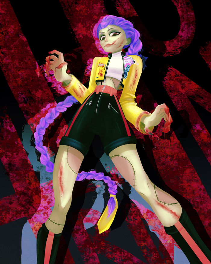 Фан-арт Руми из мультфильма "К-поп охотницы на демонов"