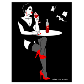 Мулатка и пианист.