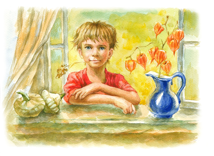 Колька. Заставка к повести.