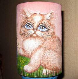 "Ах, какие глазки" карандашница 