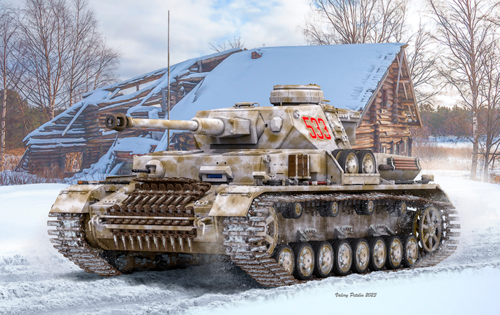 Pz.Kpfw. IV Ausf. G (box art for RFM)