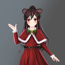 Новогодняя девочка