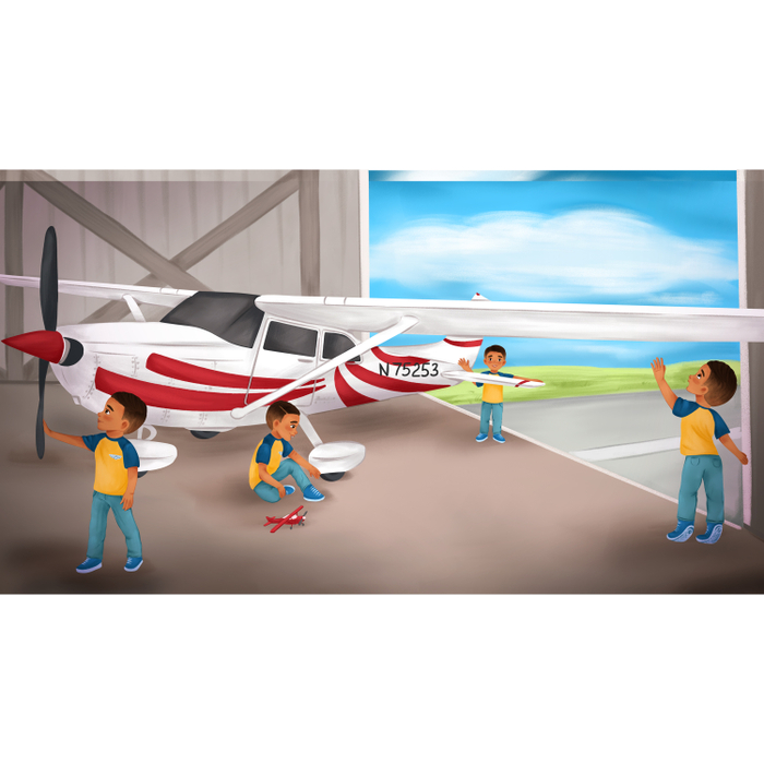 Книжный разворот - как летают самолеты