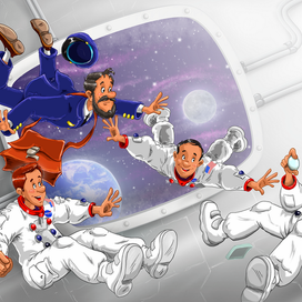 Умные сказки для детей. Полет на Луну