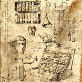 Иллюстрация к книге Дж.Свифта "Путешествия Гулливера"