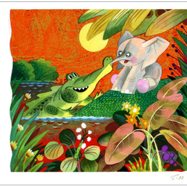 Из иллюстраций к Р. Киплингу.