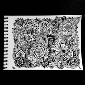 Зентангл - дудлинг - каракули