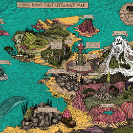 карта первого поселения теневых кроликов