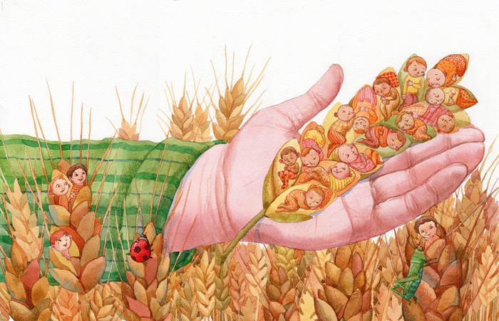 на ладони у меня дом...