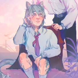 Скетч с моим персонажен