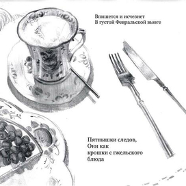 Разворот к авторской книге «Влюблённость»