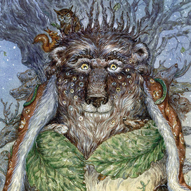 К сказке "Звериный царь" в обработке А.Толстого. ИД Мещерякова