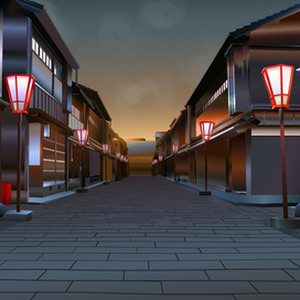 Городской пейзаж арт